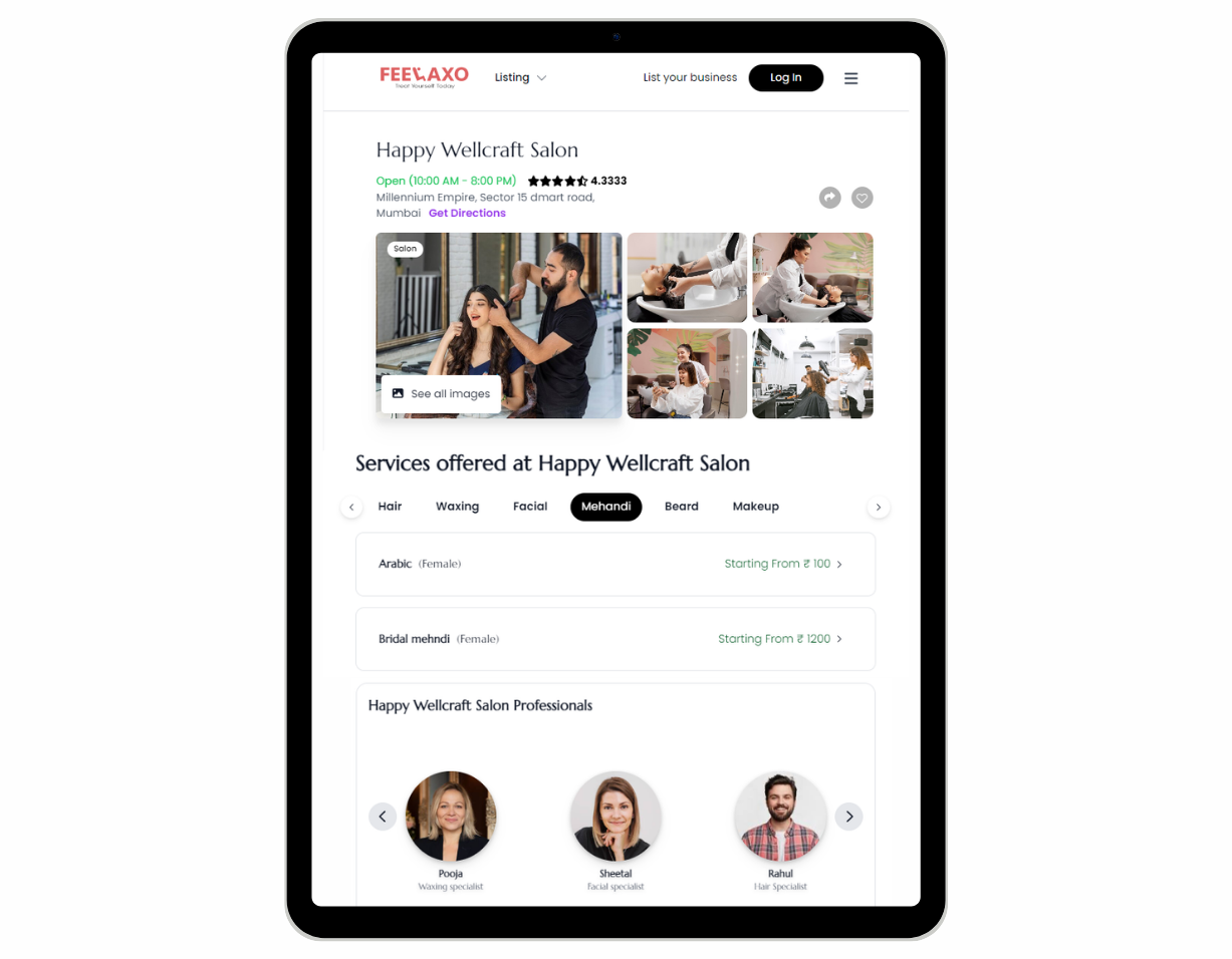 Easy Online Booking
