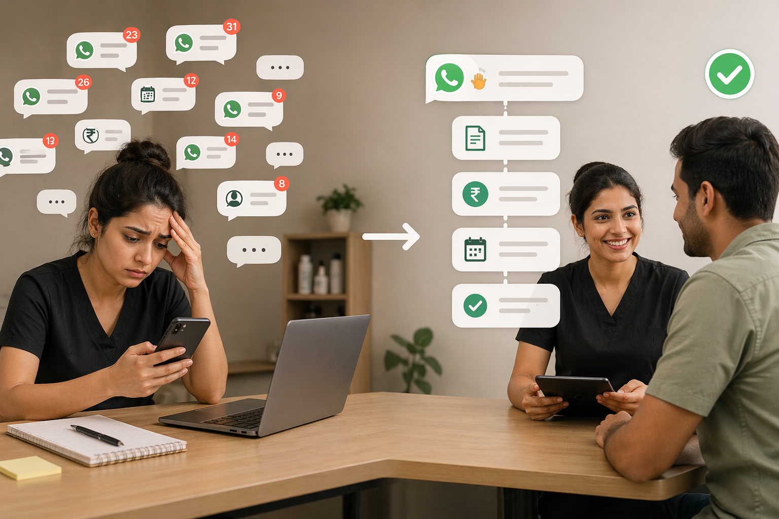 Why Manual WhatsApp Handling Is Hurting Your Business (And What to Do Instead)