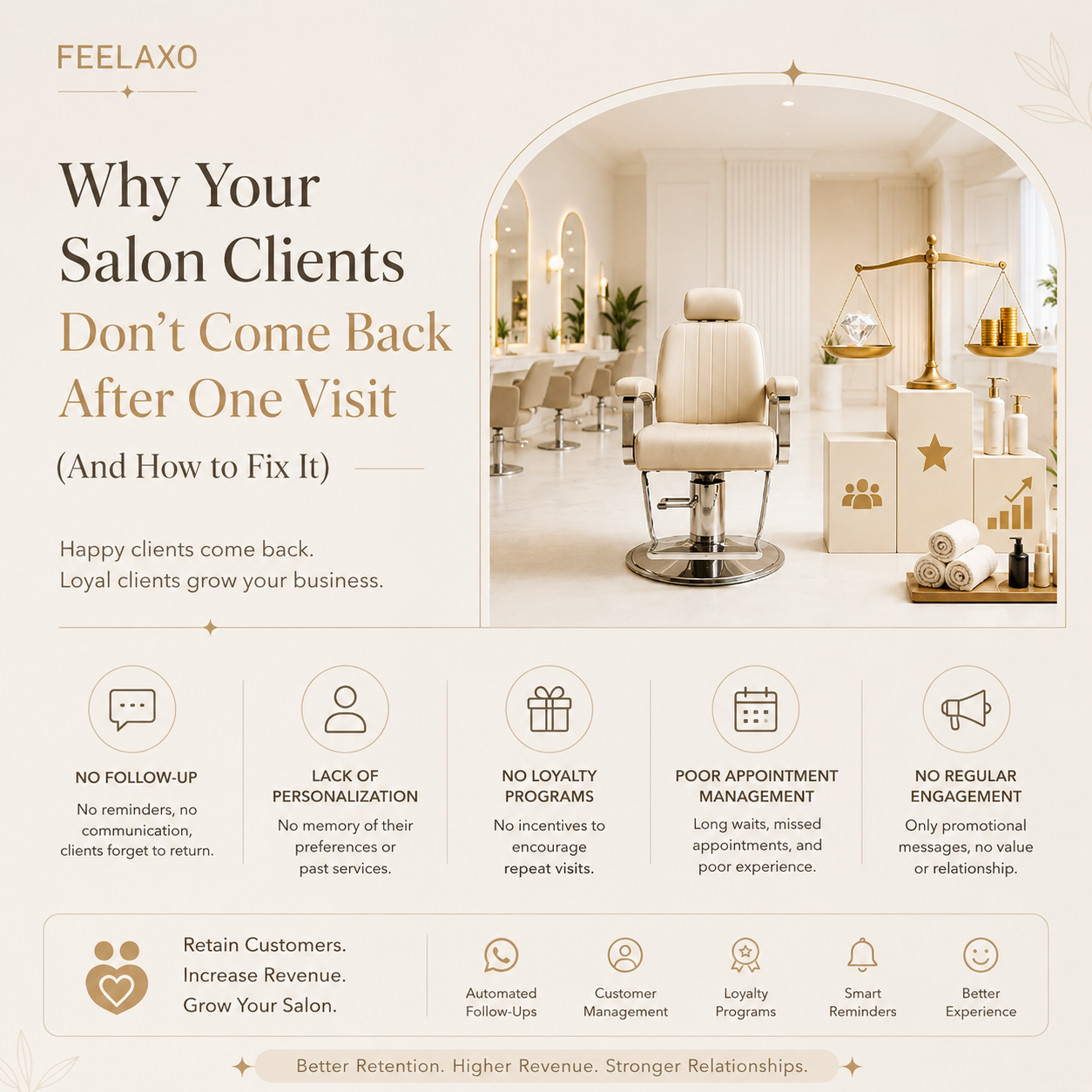 Why Your Salon Clients Don’t Come Back After One Visit (And How to Fix It)
